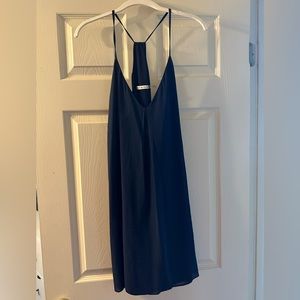 Alice + Olivia Slip Dress in Navy